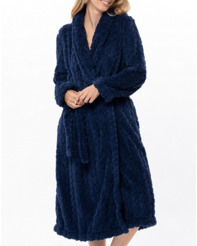 Bathrobe Le Chat Essentiel (Marine)