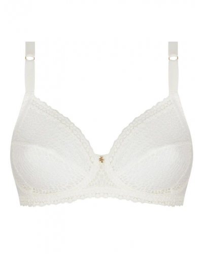Soutien-gorge armatures bien-être Antigel Exquise en Dentelle (Ecru Nacre)
