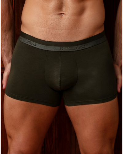Boxer cotton and modal HOM Classic (Dark Khaki)