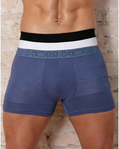 Lot de 3 boxers coton HOM Armand 2 (Noir/Bleu/Blanc)
