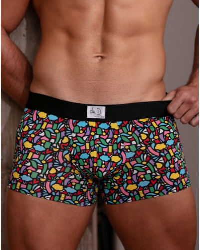 Bóxer HOM x Le D Rêveries (Imprimé Multicolore)