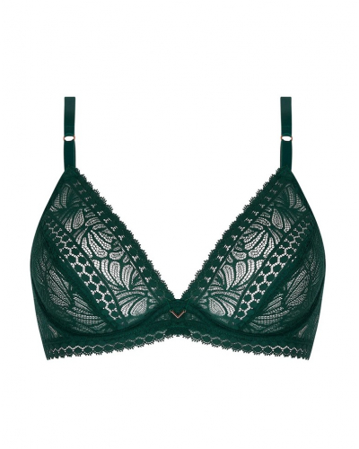 Soutien-gorge armatures triangle Antigel Atelier Séduction (Vert Anglais)