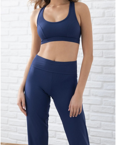 Sostén séduction Antigel En Mode Yoga (Bleu Yoga)