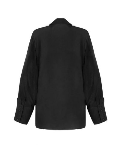 Chemise 100% soie Lise Charmel Variations Désir (Noir)