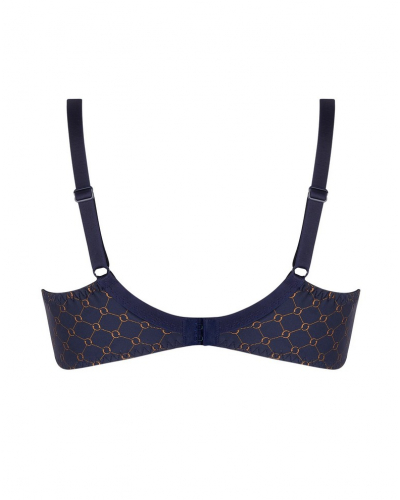 Wellness underwired bra Antigel Bijou du Jour (Marine Bijou)