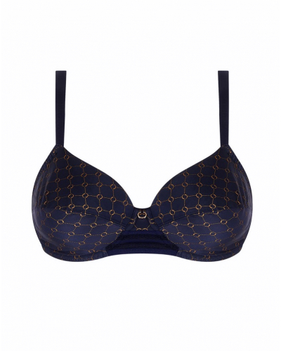 Wellness underwired bra Antigel Bijou du Jour (Marine Bijou)