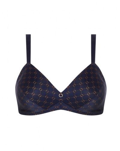 Soutien-gorge sans armature bien-être Antigel Bijou du Jour (Marine Bijou)