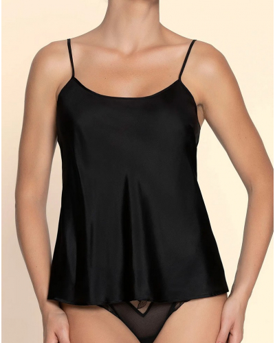 Silk top Lise Charmel Variations Désir (Black)