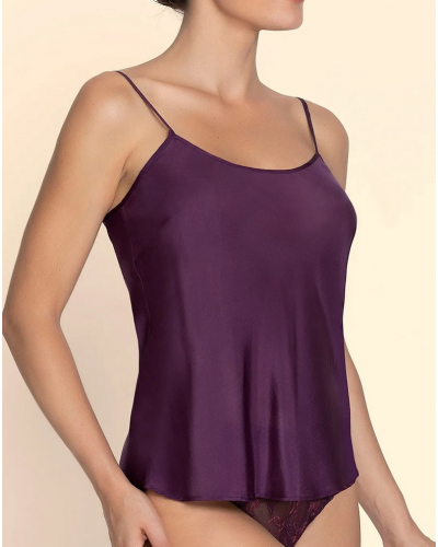 Camisole de seda Lise Charmel Variations Désir (Purple Désir)