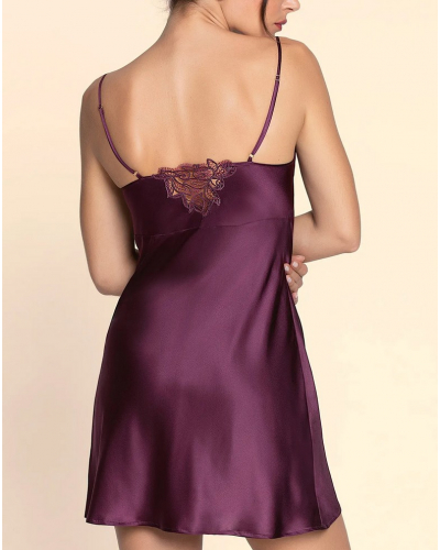 Silk nightdress Lise Charmel Elégance Artist (Orchidée Artist)