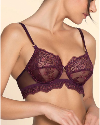 Underwired bra Lise Charmel Elégance Artist (Orchidée Artist)