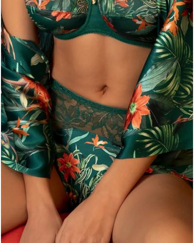 High waist brief Lise Charmel Tropique en Fleurs (Nature Tropic)