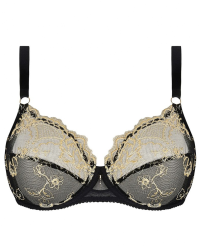 Wellness underwired bra Lise Charmel Sublime en Or (Noir Eclat)