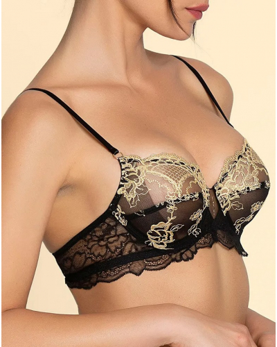 Underwired bra Lise Charmel Sublime en Or (Noir Eclat)