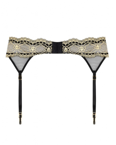 Porte jarretelles Lise Charmel Sublime en Or (Noir Eclat)