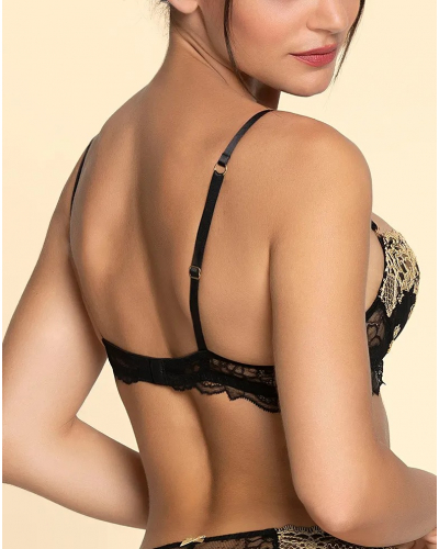 Soutien-gorge corbeille Lise Charmel Sublime en Or (Noir Eclat)