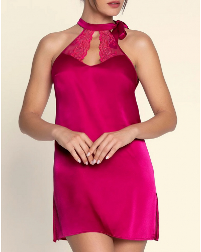 Sexy nightdress Lise Charmel Splendeur Soie (Splendeur Carmin)