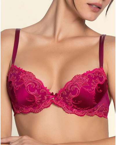 Soutien-gorge coque Lise Charmel Splendeur Soie (Splendeur Carmin)
