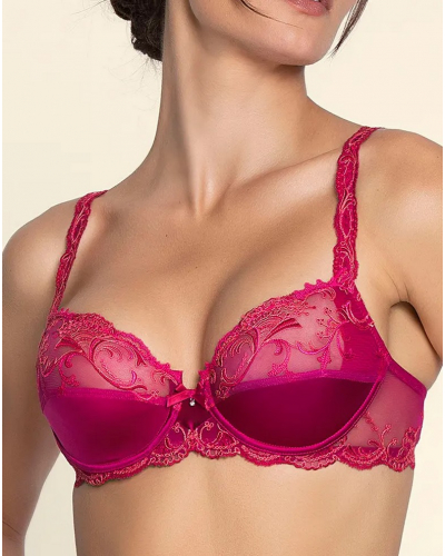 Soutien-gorge emboîtant Lise Charmel Splendeur Soie (Splendeur Carmin)