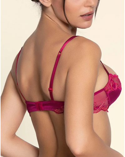 Sujetador corbeille Lise Charmel Splendeur Soie (Splendeur Carmin)