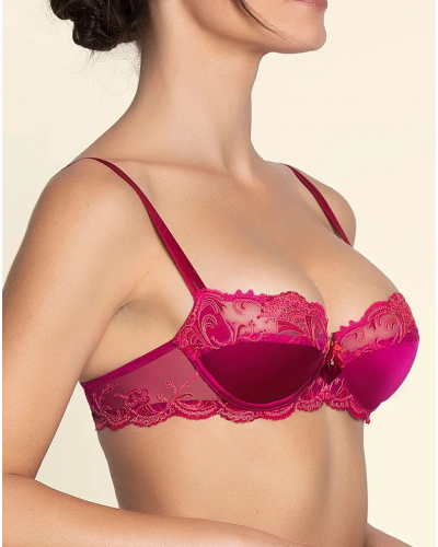 Soutien-gorge corbeille Lise Charmel Splendeur Soie (Splendeur Carmin)