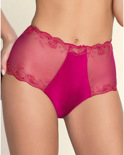 Shorty sexy Lise Charmel Splendeur Soie (Splendeur Carmin)