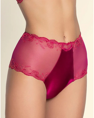 Shorty sexy Lise Charmel Splendeur Soie (Splendeur Carmin)