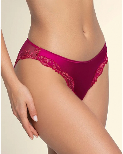 Slip séduction Lise Charmel Splendeur Soie (Splendeur Carmin)
