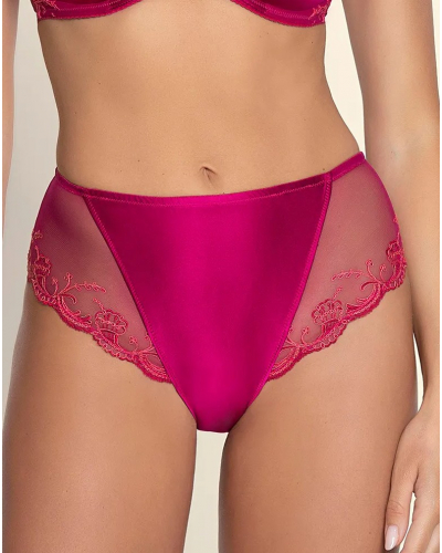 Hight waist brief Lise Charmel Splendeur Soie (Splendeur Carmin)