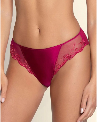 Fantasy brief Lise Charmel Splendeur Soie (Splendeur Carmin)