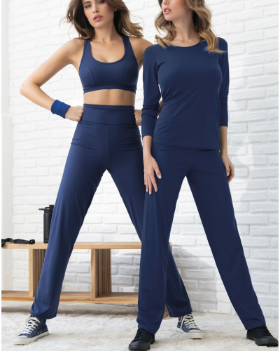 Bralette séduction Antigel En Mode Yoga (Bleu Yoga)