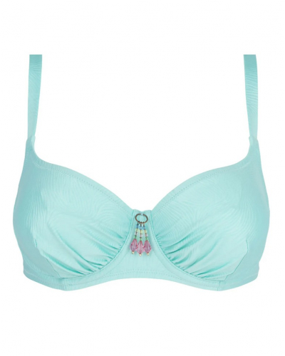 Triangle underwired swim bra Antigel La Muse Des Vagues (Vague Aqua)