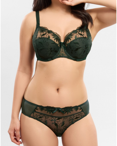 Soutien-gorge classique avec armatures Empreinte Anouk (Emeraude)
