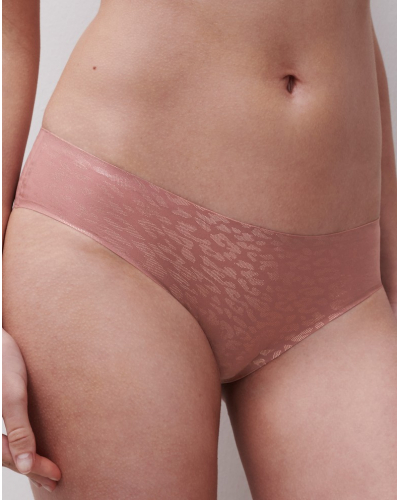 Slip Chantelle Softstretch (Léopard Rose paillette)