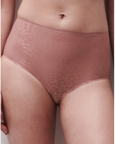Culottes taille haute Chantelle Softstretch (Léopard Rose paillette)