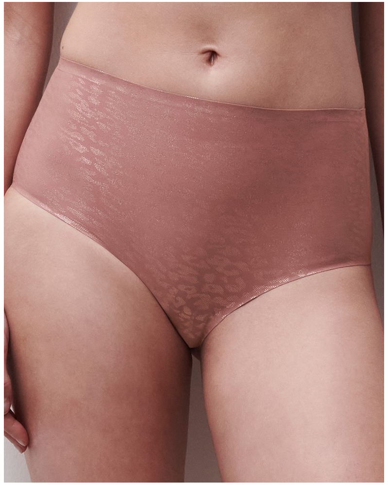 Bragas de talle alto Chantelle Softstretch (Léopard Rose paillette)