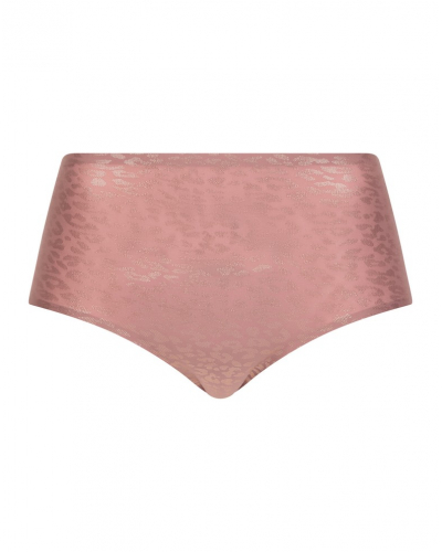 Culottes taille haute Chantelle Softstretch (Léopard Rose paillette)