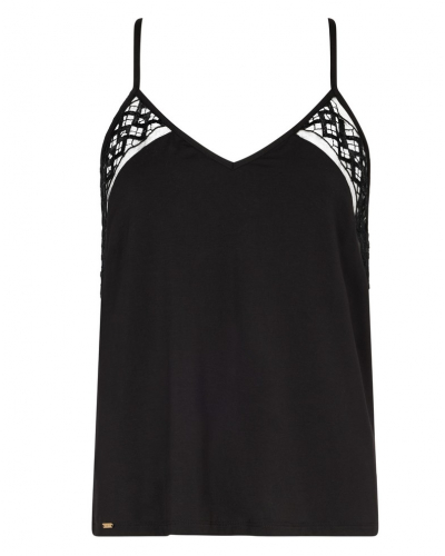 Top with thin straps Aubade Sweet Obsession (Black)
