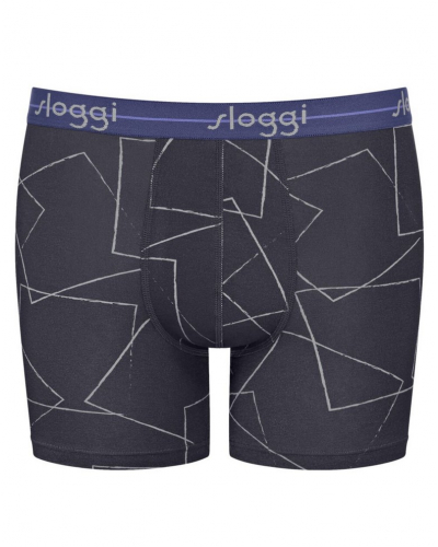 Lote de 2 boxers largos Sloggi for Men Start (Blue Comb)