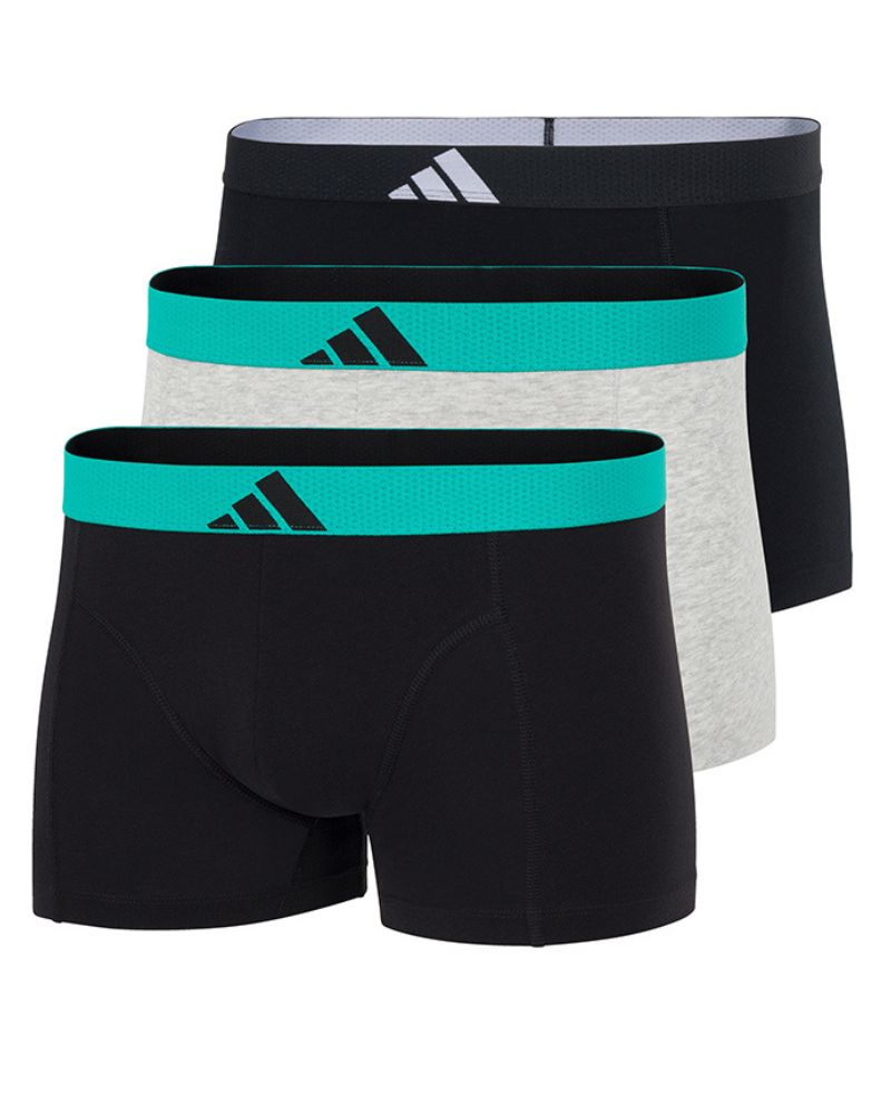 Lot de 3 boxers Adidas Active Flex Coton (0903)