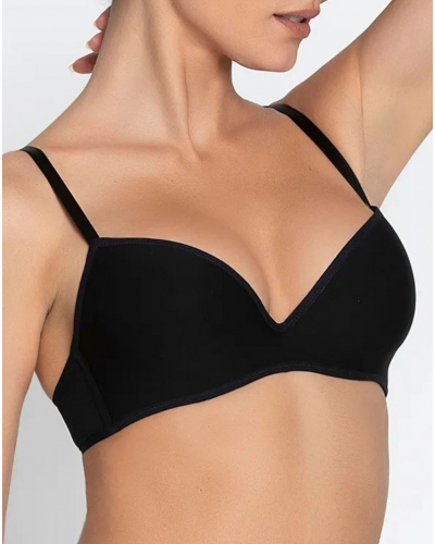 Soutien-gorge bandeau coque Lise Charmel Sensation Plaisir (Noir)