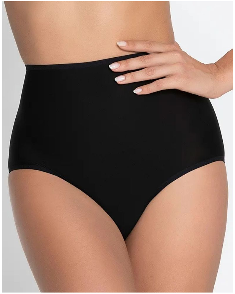 Slip taille haute Lise Charmel Sensation Plaisir (Noir)