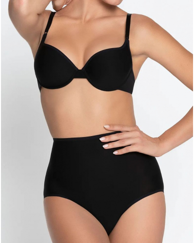 Calzoncillo cintura alta Lise Charmel Sensation Plaisir (Negro)
