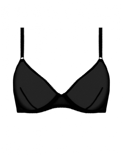 Underwired bra Lise Charmel Révélation Beauté (Black)