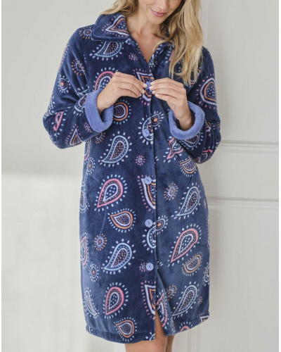 Robe de chambre polaire Massana (Multicolore)
