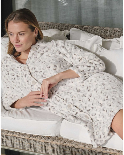 Robe de chambre polaire Massana (Multicolore)