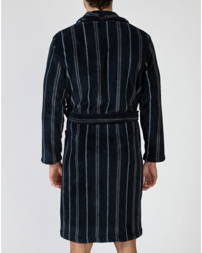 Bathrobe long Massana (Bleu)