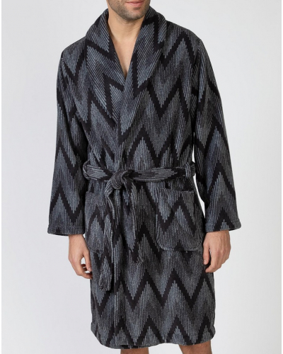 Bathrobe long Massana (Gris)