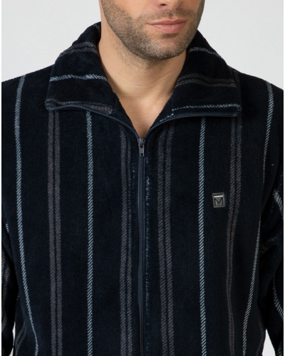 Chaqueta polar con cremallera Massana (Navy)