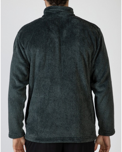 Polar jacket with zip Massana (Kaki)